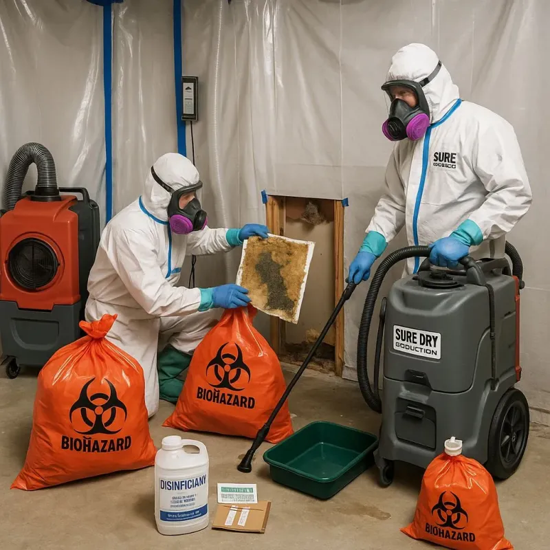 Contaminated Water Handling Protocols process in Warrington, FL