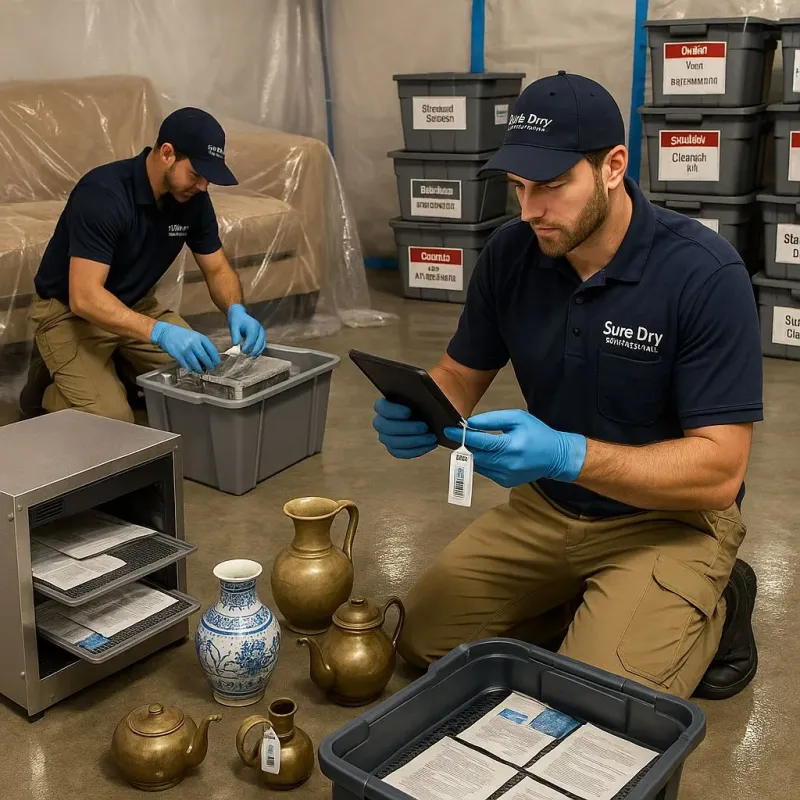 Content Protection and Restoration process in Warrington, FL